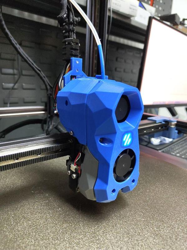 SV08 Voron SB + Biqu H2V2X Extruder + BTT Eddy + BTT EBB42 Toolboard