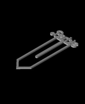 Bookmark Barbie.stl