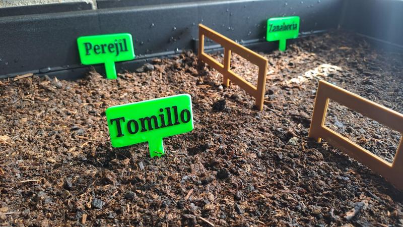 Valla / Separador para huerto