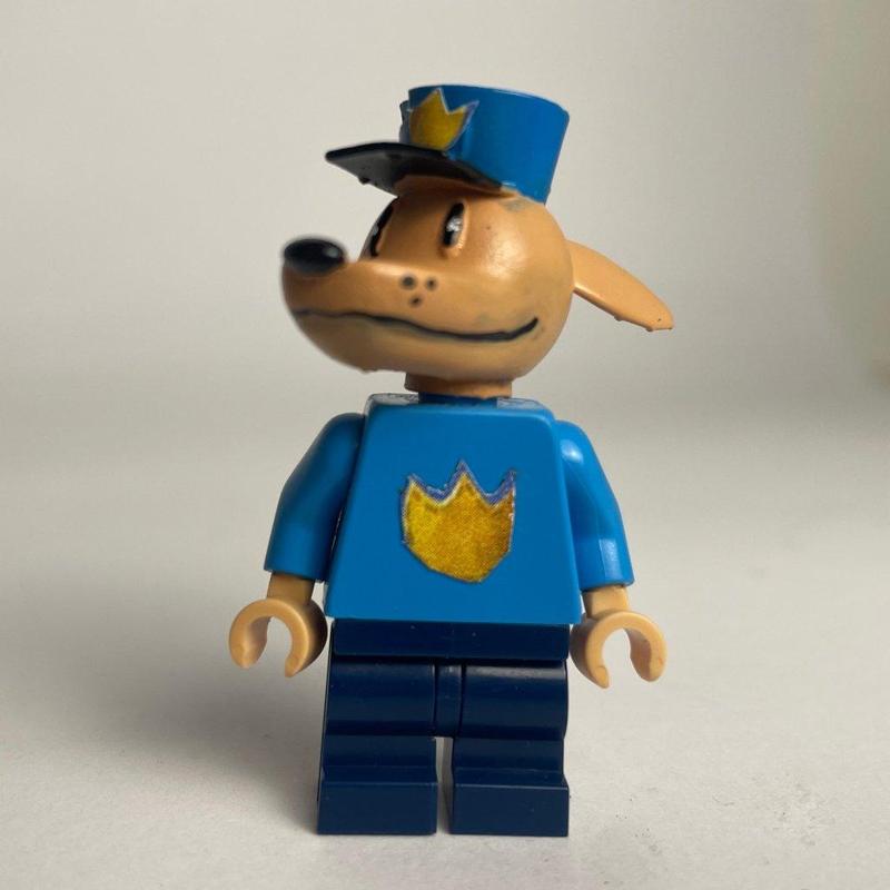Lego Dog Man Head