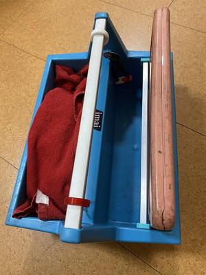 Hazet tool box work tray division rod