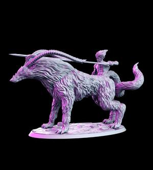 Bakumaan - Mutant wolf - 32mm - DnD -