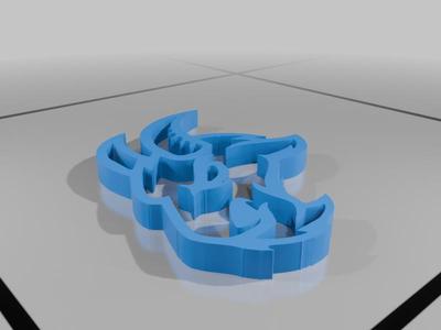 Angry Goat fender badge