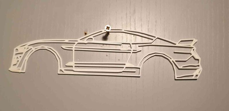 Mustang Shelby gt500 WallArt