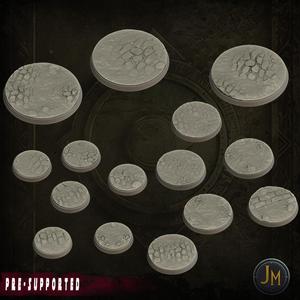Cemetery - Bases and Decoration Set