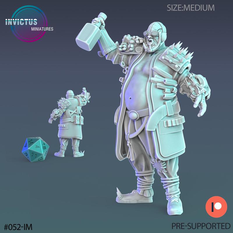 Child of the Wastelands Drunk / Space Villager / Cyberpunk Warrior / Invasion Army / Trooper Attack / Sci-Fi Encounter