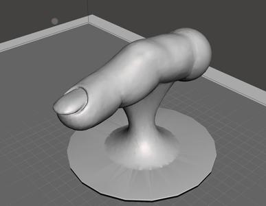 Practice finger a bit less gross
