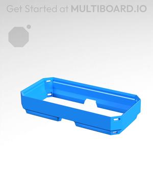2x1x0.25 - Simple Walls - Universal Click-In Multibin Shell Extension