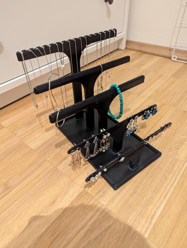 Jewelry holder building set