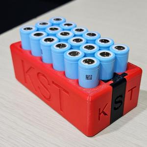 KST 18650 3x6 Case Removable