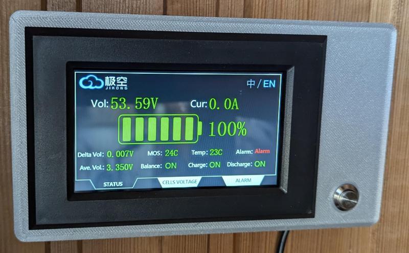 JK-BMS 4.3 LCD screen box