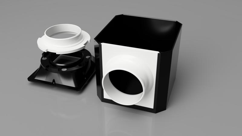 Air Purifier Box/Ventilation hose attachemnt