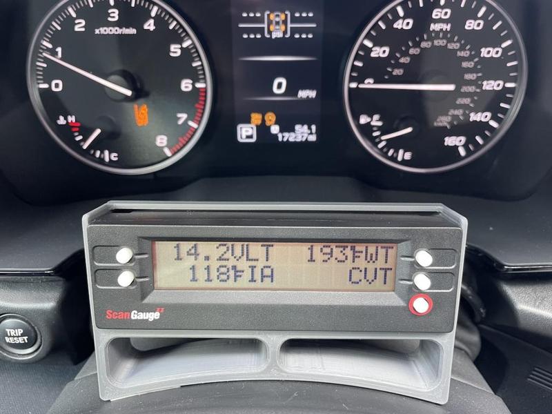 Gen 6 Subaru Outback ScanGauge II Mount