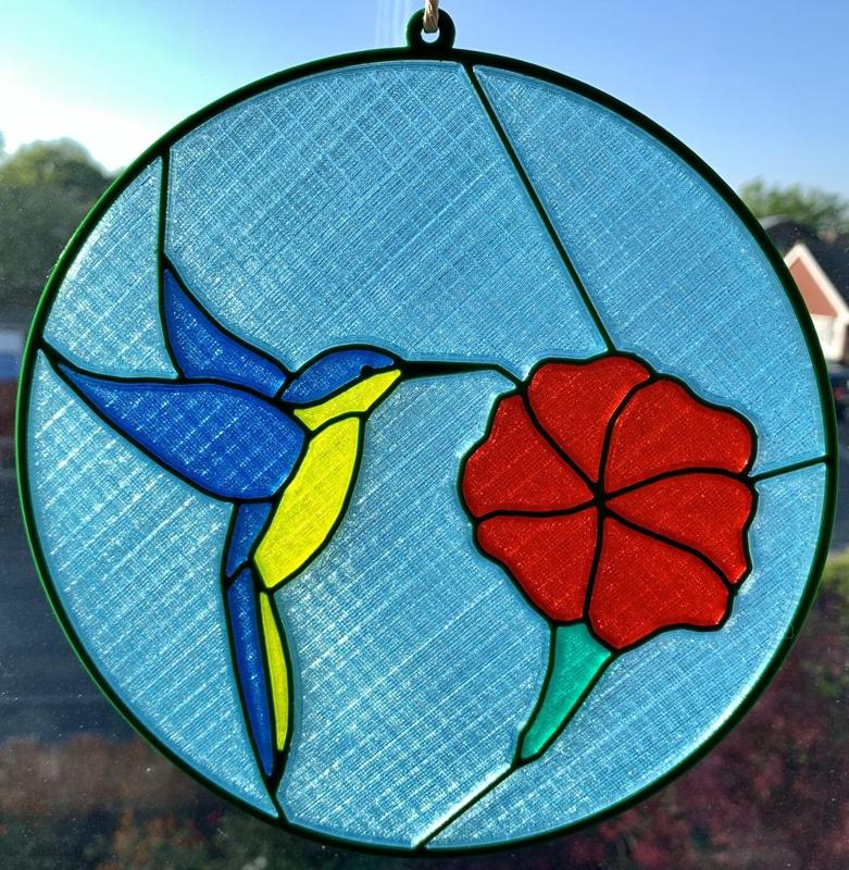 Stained Glass Window Ornament