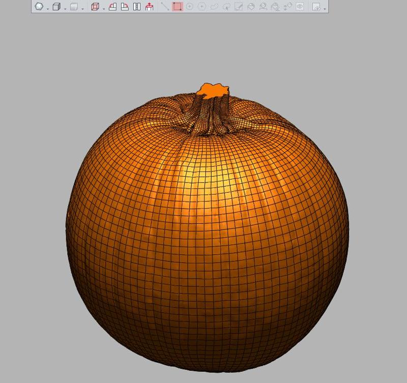 Halloween candle light mold