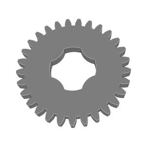 Gear Wheel PLN TTH29 BU00.25 SFT-SHD - SPN-GWH-0093