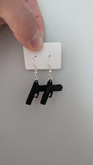 Glock Dangle Earrings