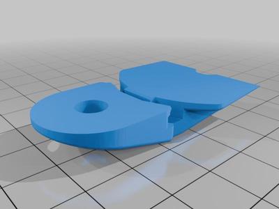 Modified soda can opener and cover that clips in to lip