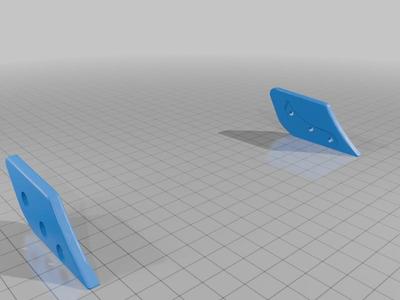 Wing and Mount for 2WD Traxxas