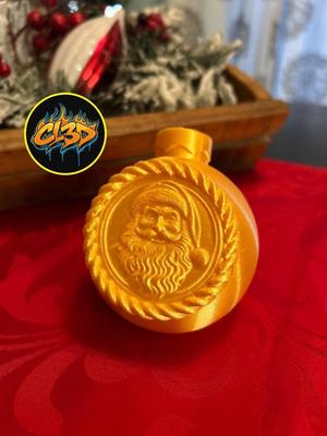 Christmas Ornaments - Santa & Grinch