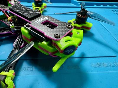LetsFlyRC Tanq-S FPV Drone BEST PARTS FOR WALKSNAIL + ELRS ANTENNA MOUNTING