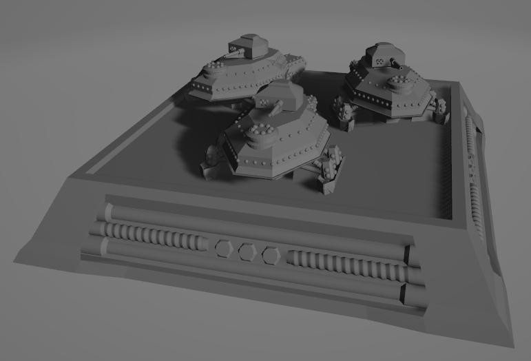 Alaskan Republic  A.R. Ti-Cats   Small Amphibious Tanks