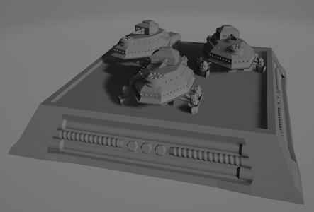 Alaskan Republic  A.R. Ti-Cats   Small Amphibious Tanks