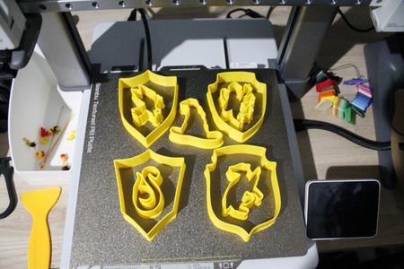 Harry Potter inspired cookie cutters