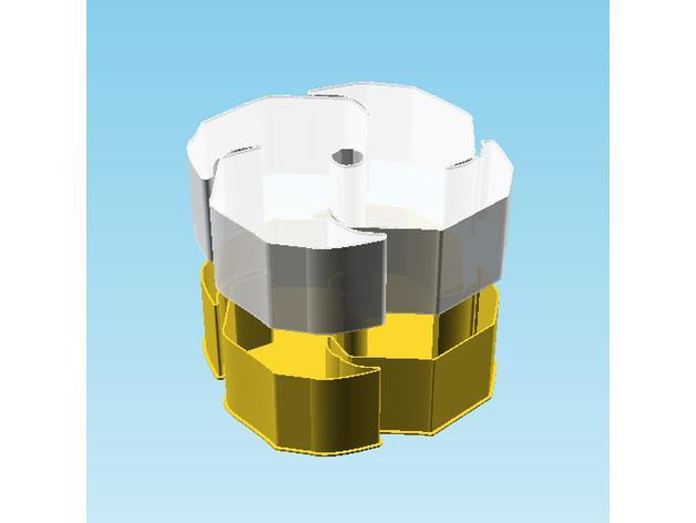 Shuriken 0024, nestable box (v2)