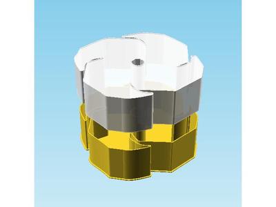 Shuriken 0024, nestable box (v2)