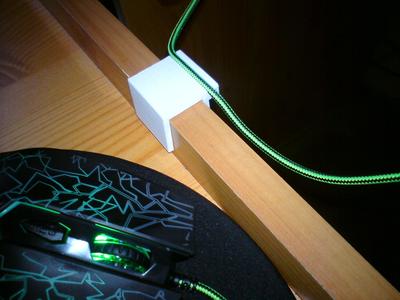 Mouse cable holder