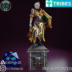 Cleric of Shar - tabletop miniature