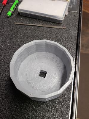 Oil filter cap removal tool Jaguar Land Rover 15 Flute