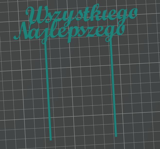 topper wszystkiego najlepszego