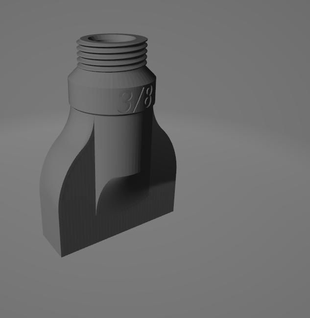 Hydraulic Pipe cap 3/8