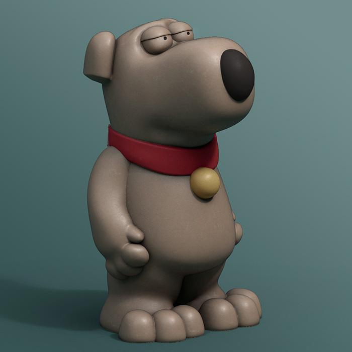 Brian Griffin from Family Guy