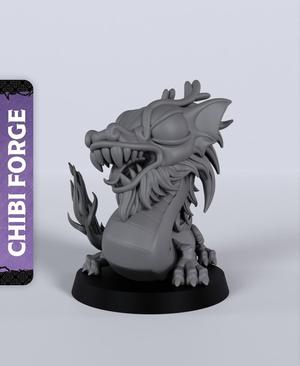Chinese Dragon Chibi - With Free Dragon  - 5e DnD Inspired for RPG and Wargamers