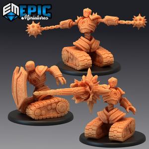 Assault Tank Set / War Construct / Steampunk Battle Robot