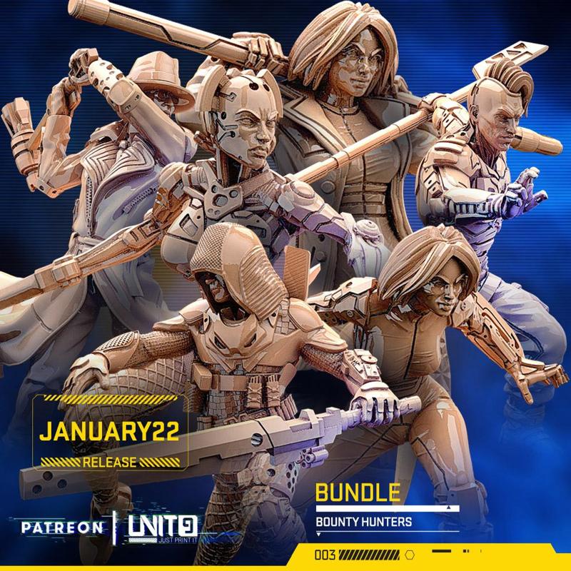Cyberpunk - BOUNTY HUNTERS - BUNDLE
