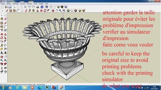 vase à fleur 503408 flower vase