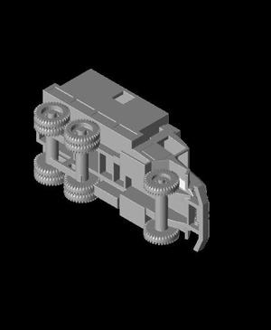 1/87 Scale M35 with shelter.stl