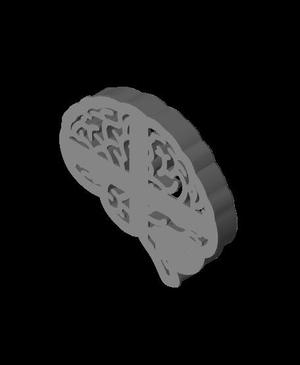 Brain Cookie Cutter, Biscuit Cutter