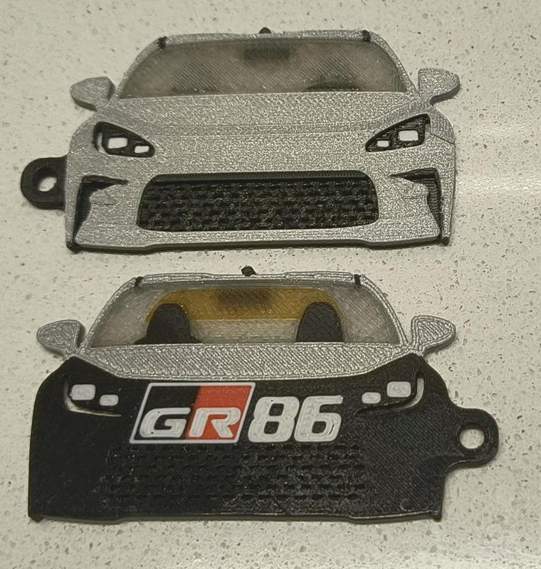 Toyota GR86 Keychain