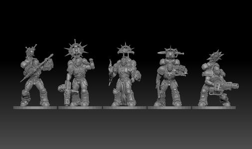 Steel Sanctifier Squad 1