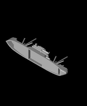 700 Scale 3500 DW ton Cargo Steamer Apalachee.stl