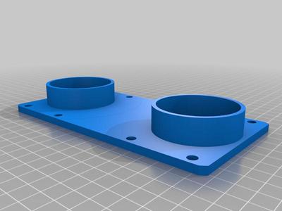 Blast gate switch for HT pipe DN 50