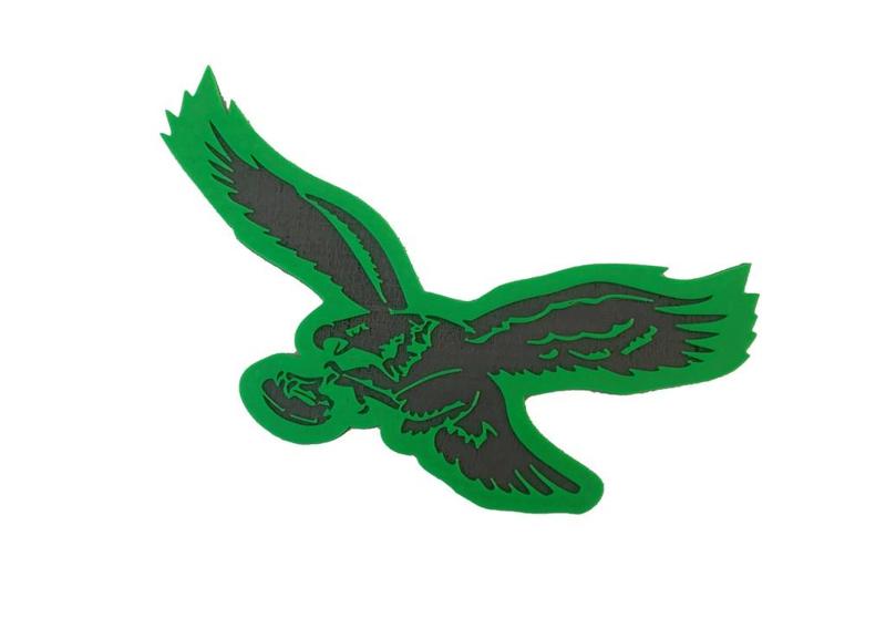 Vintage ( Throwback ) Philadelphia Eagles Logo - Sign