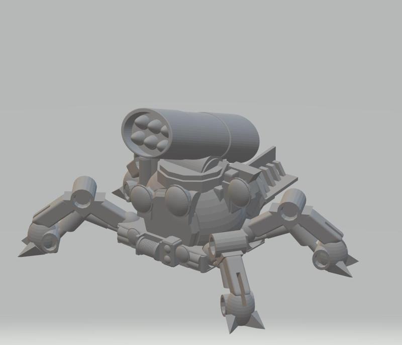 FHW: TiK tAAk Walking torpedo small v1.3 (BoD)