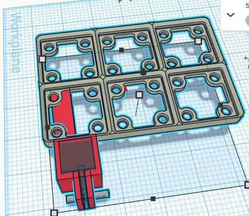 gridfinity bed mount