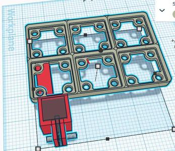gridfinity bed mount